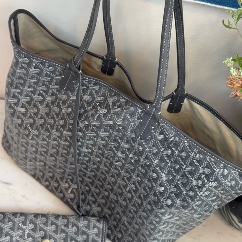 Goyard Gray Tote Bag